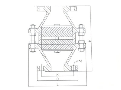 燃氣管道阻火器結構圖